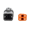 Bluewater 4 Position DTM Female Connector — marine terminals