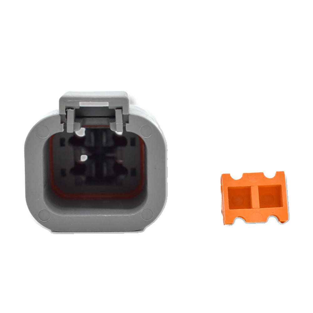 Bluewater 4 Position DTP Male Connector w/Wedge Lock — marine terminals