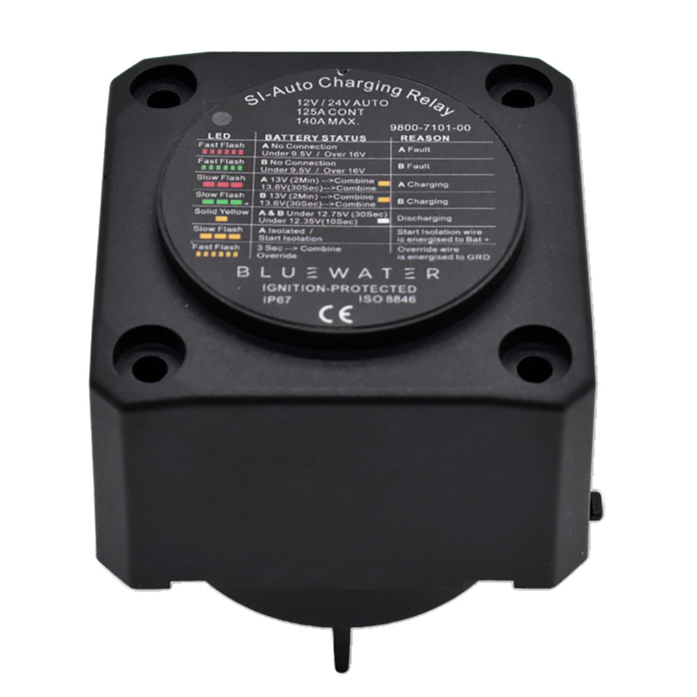 Bluewater Auto Charging Relay 12V - 140 AMP — marine battery management