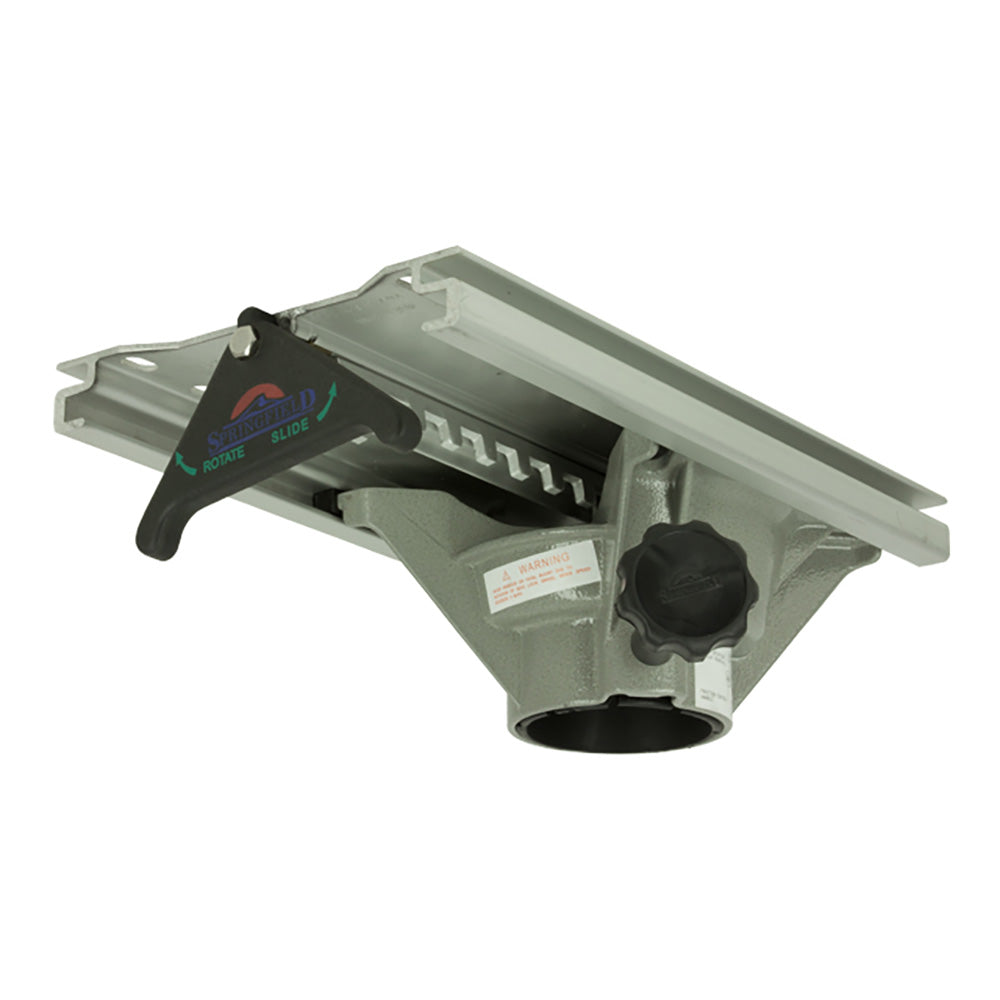 Springfield Marine Springfield 2-7/8" Cam-Lock Slide & Swivel w/Telescoping Handle — marine seating