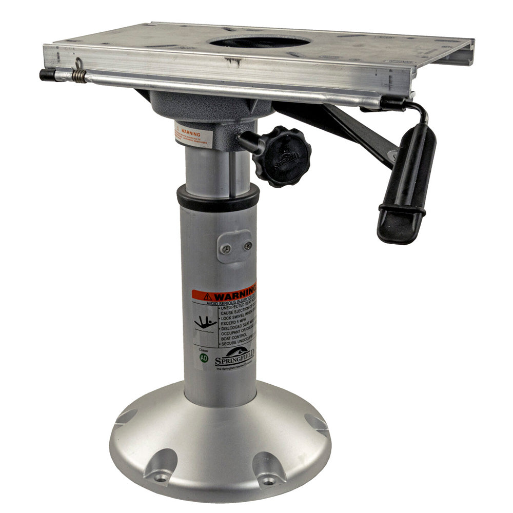 Springfield Marine Springfield 2-3/8" Adjustable Mainstay Package w/Locking Swivel & Slide — marine seating