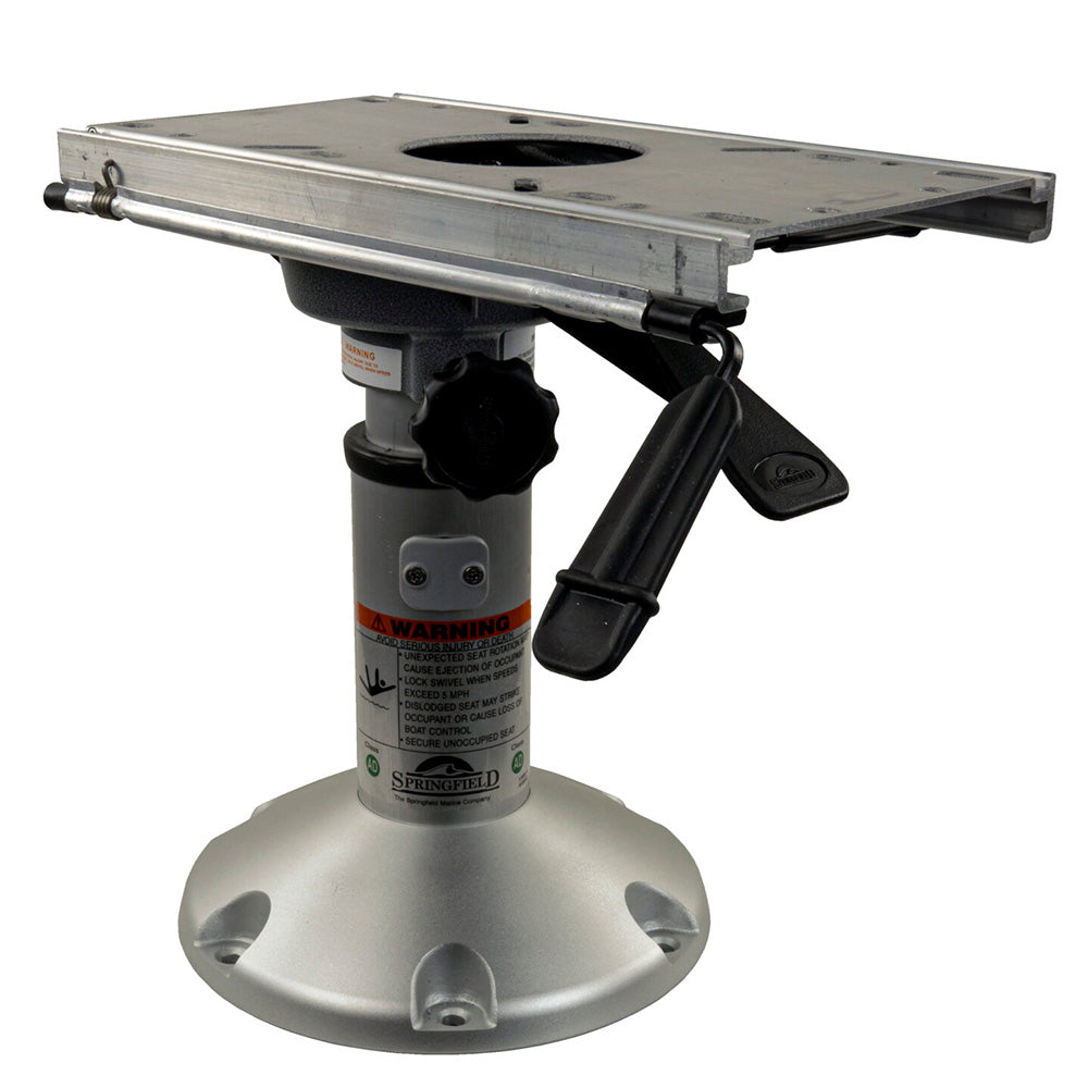 Springfield Marine Springfield 2-3/8" Adjustable Locking Short Mainstay Package — marine seating