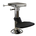 Springfield Marine Springfield 4" Offshore Fixed-Height Helm Pedestal Package — marine seating