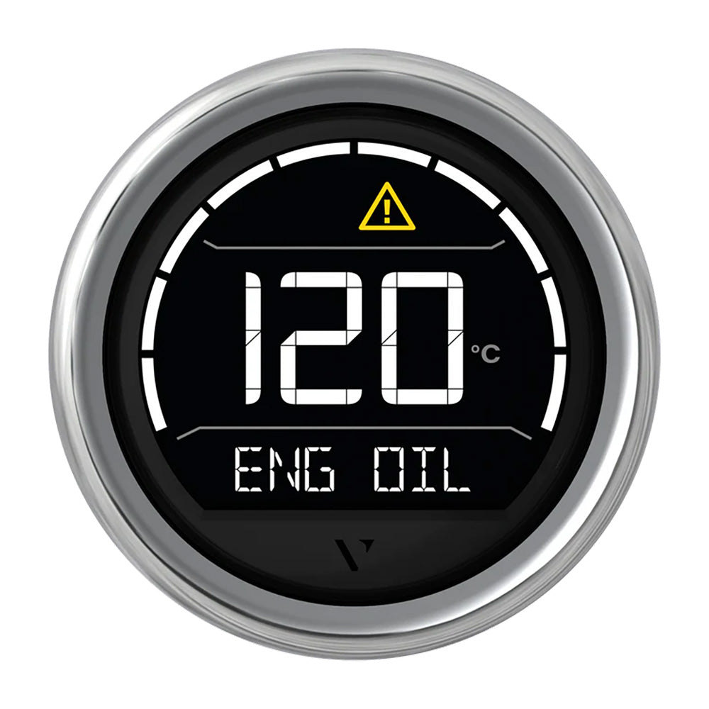 Veratron VL Digital 52 w/Round Chrome Bezel — marine gauges