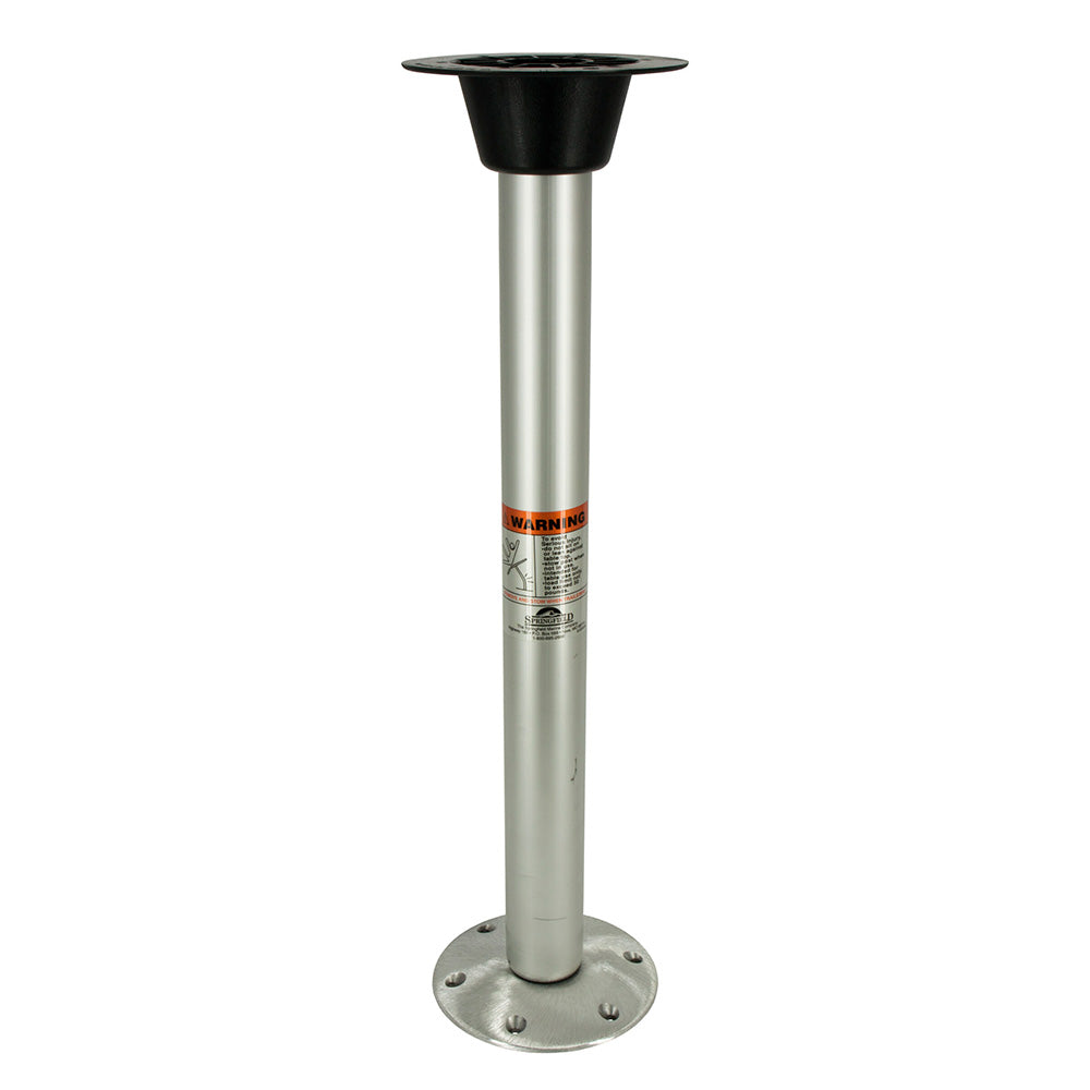 Springfield Marine Springfield 2-3/8" Bolt-Lock Table Pedestal Package - 27" — marine deck / galley