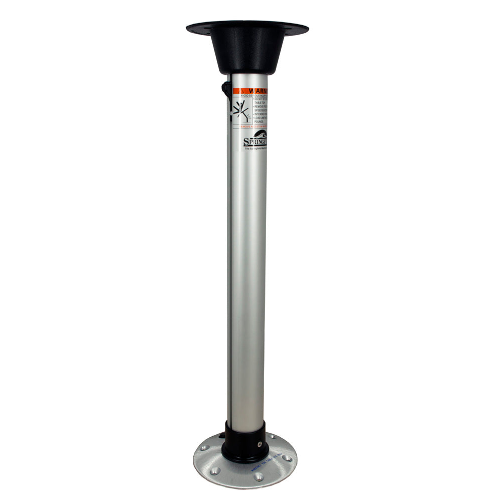 Springfield Marine Springfield 2-3/8" Thread-Lock™ Uni-Lock Table Pedestal Package - 27" — marine deck / galley