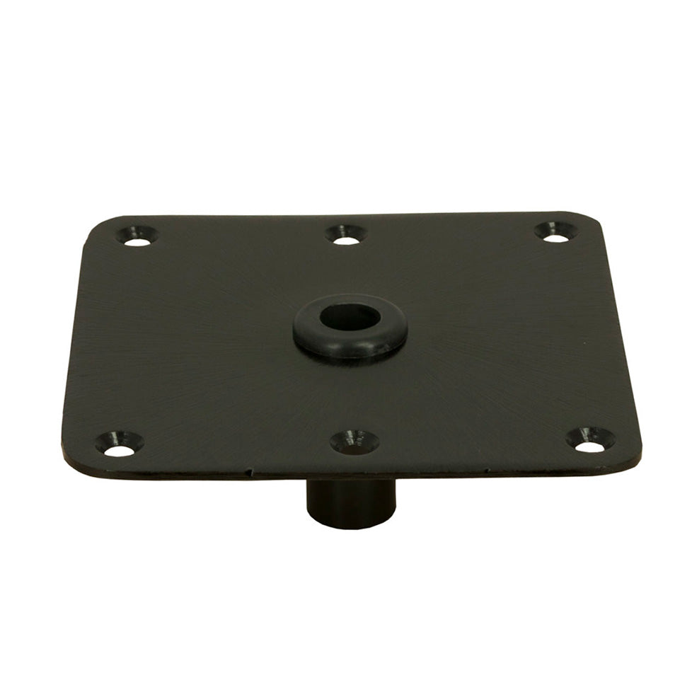 Springfield Marine Springfield KingPin™ Standard Square Steel Base w/Stain E-Coat - 7"x7" — marine seating