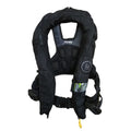 First Watch Auto/Manual Convertible 38G Inflatable PFD - Black — marine personal flotation devices