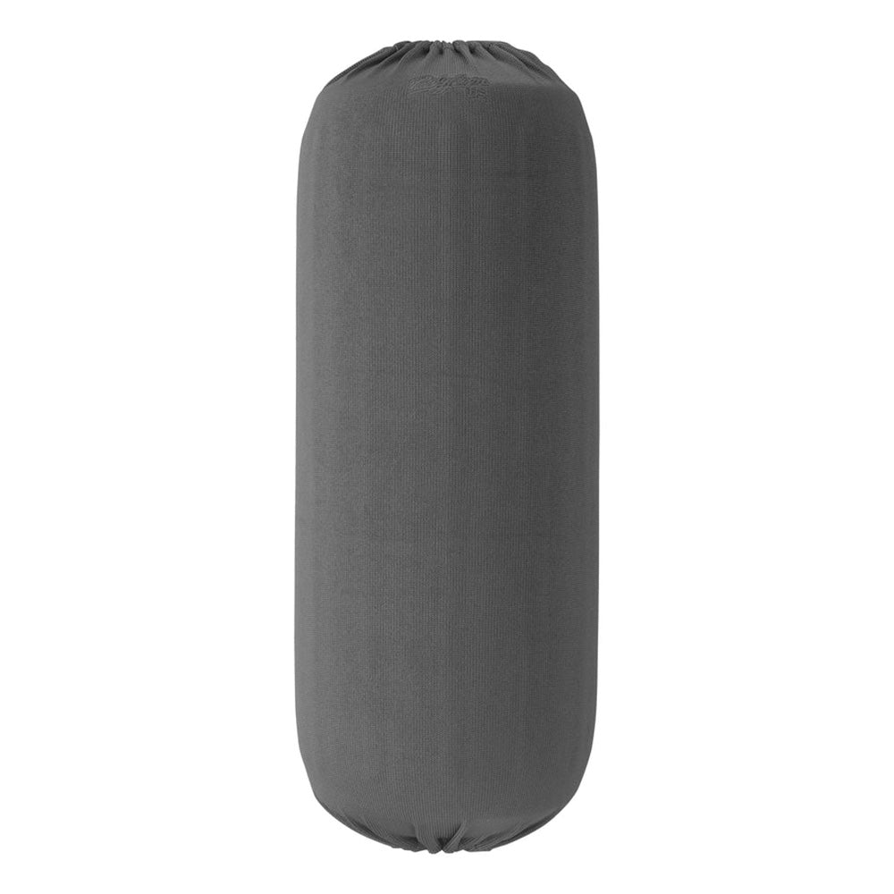 Polyform U.S. Polyform Elite Boat Fender Cover f/HTM-3 - Graphite — marine fender covers