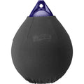 Polyform U.S. Polyform Elite Boat Fender Cover f/A-3 - Ball Style - Graphite — marine fender covers