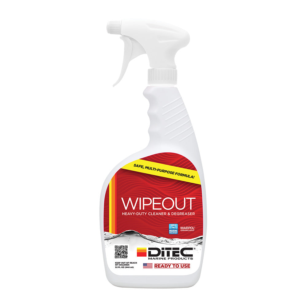 DiTEC Marine Products DiTEC Wipeout Multi-Surface Cleaner - 32oz — marine cleaning