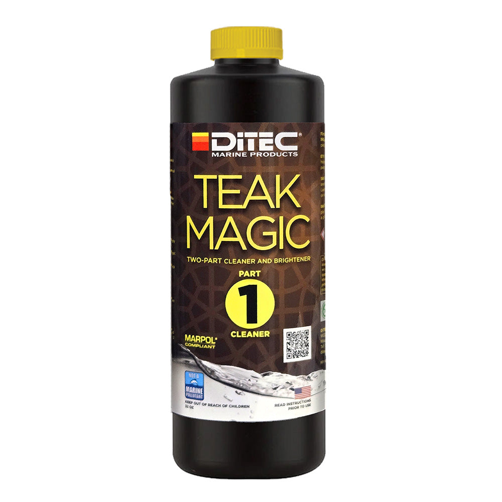 DiTEC Marine Products DiTec Teak Magic: Part 1 - 32oz — marine cleaning