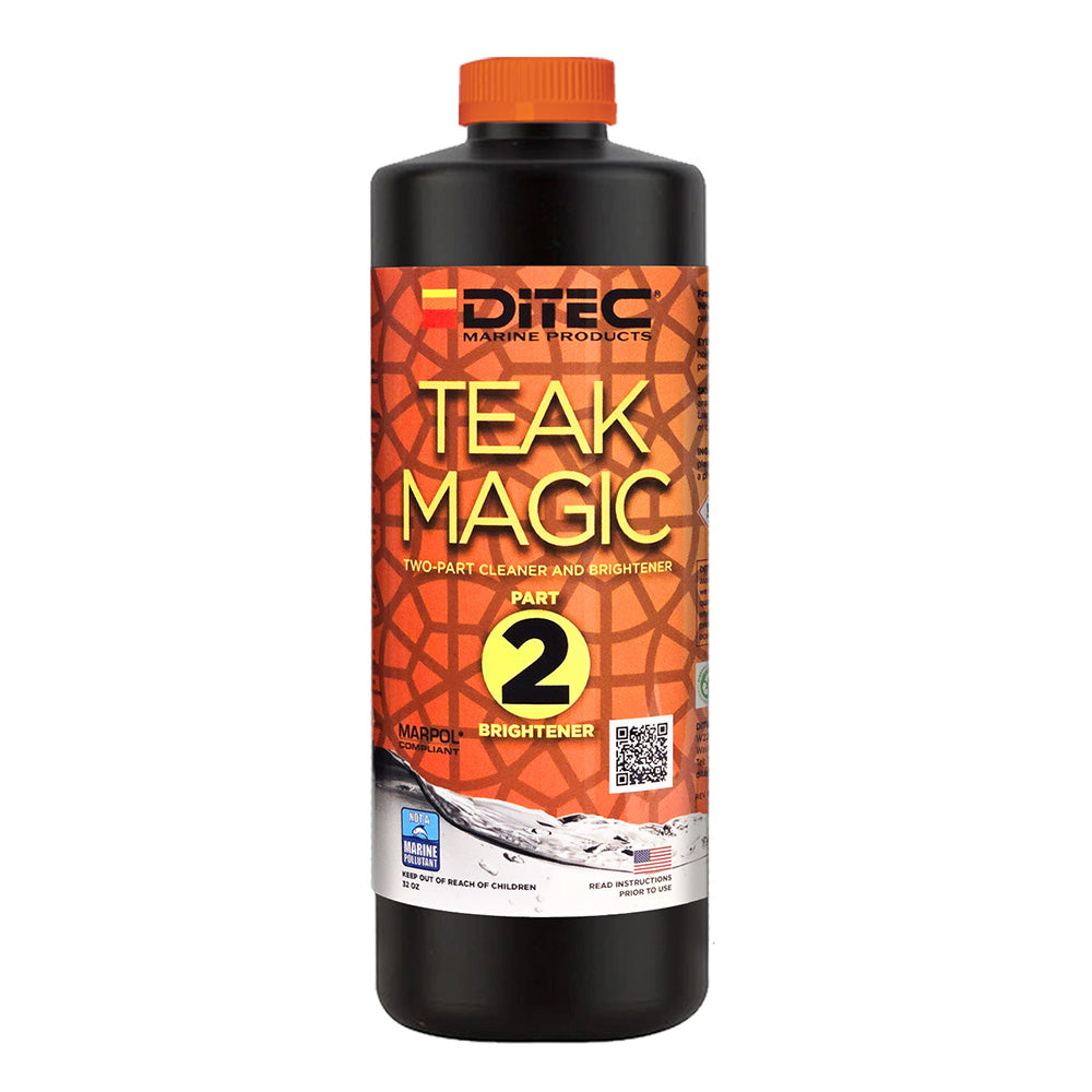DiTEC Marine Products DiTEC Teak Magic: Part 2 - 32oz — marine cleaning