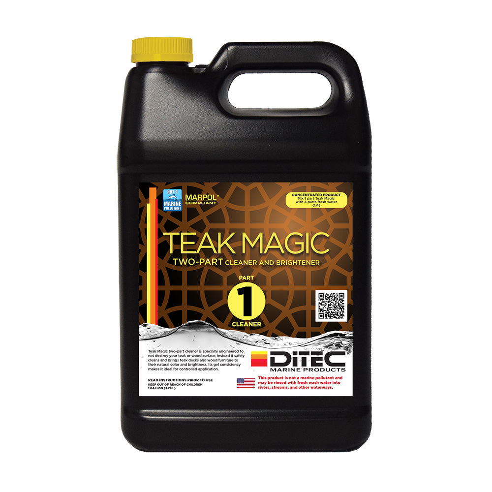 DiTEC Marine Products DiTEC Teak Magic: Part 1 - Gallon — marine cleaning
