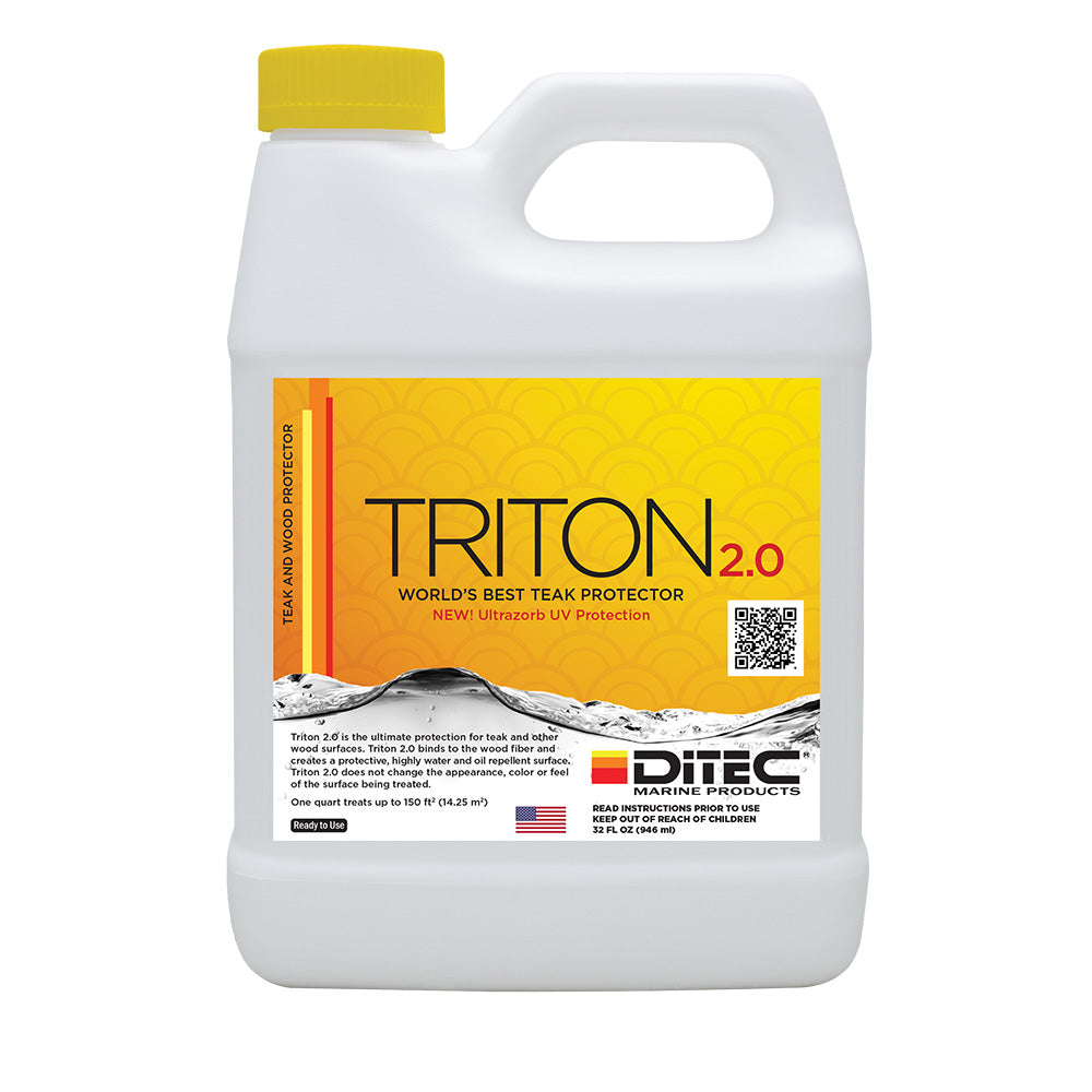 DiTEC Marine Products DiTEC TRITON 2.0 Teak & Wood Protectant - 32oz — marine cleaning