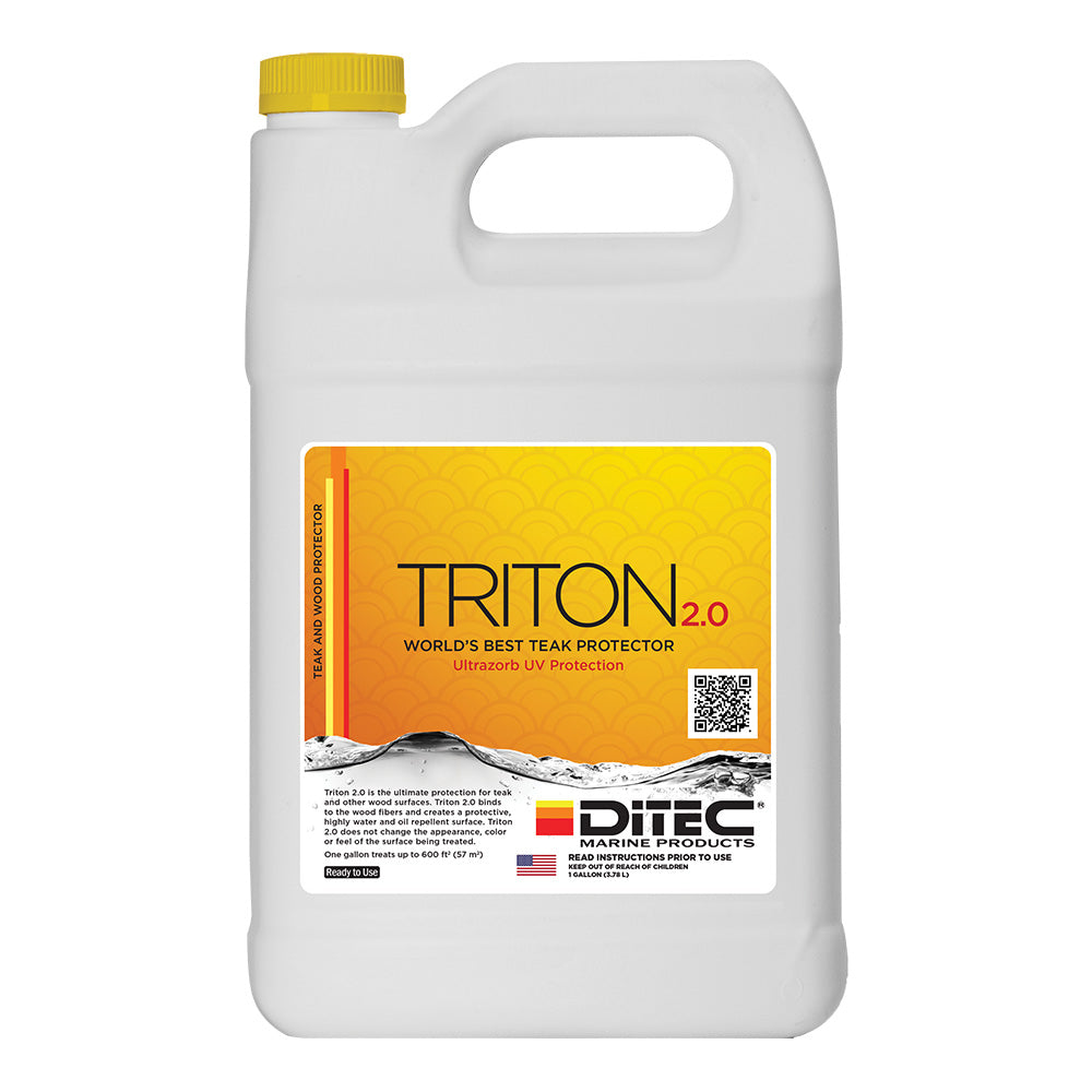 DiTEC Marine Products DiTEC TRITON 2.0 Teak & Wood Protectant - Gallon — marine cleaning