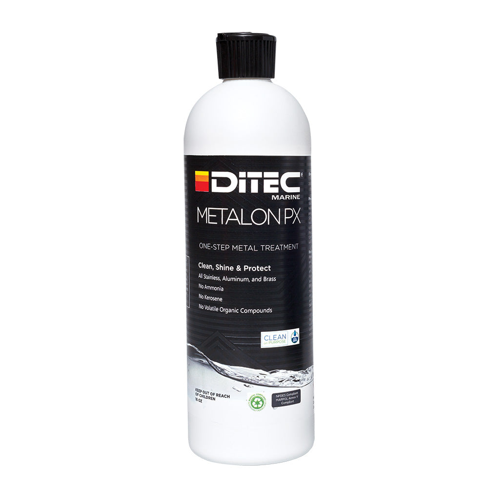 DiTEC Marine Products DiTEC METALON PX Multi Surface Metal Cleaner & Polish - 8oz — marine cleaning