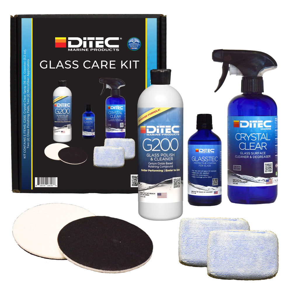 DiTEC Marine Products DiTEC Marine Glass Care Kit — marine cleaning