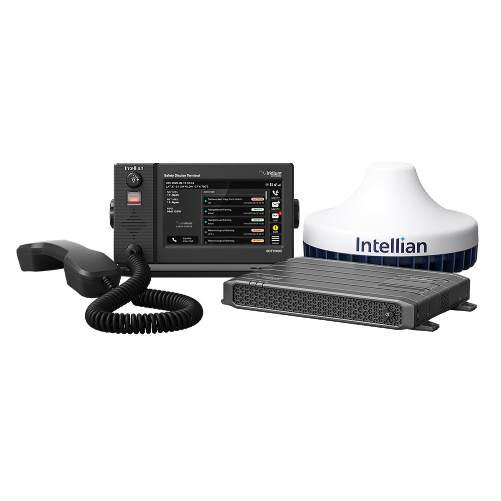 Intellian C200M GMDSS Iridium Certus Maritime Terminal — marine vhf - fixed mount