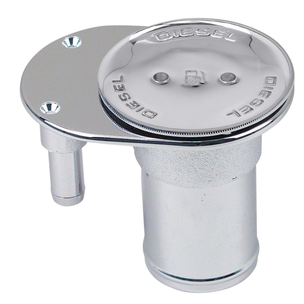 Perko Combination Gas Fill & Tank Vent f/2" Hose - Diesel — marine deck fills