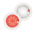 Hella Marine EuroLED150 Red/White Touch Switch - White Bezel — marine interior / courtesy light