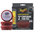 Meguiar's Professional 3" Compound Foam Pads *3-Pack — marine cleaning