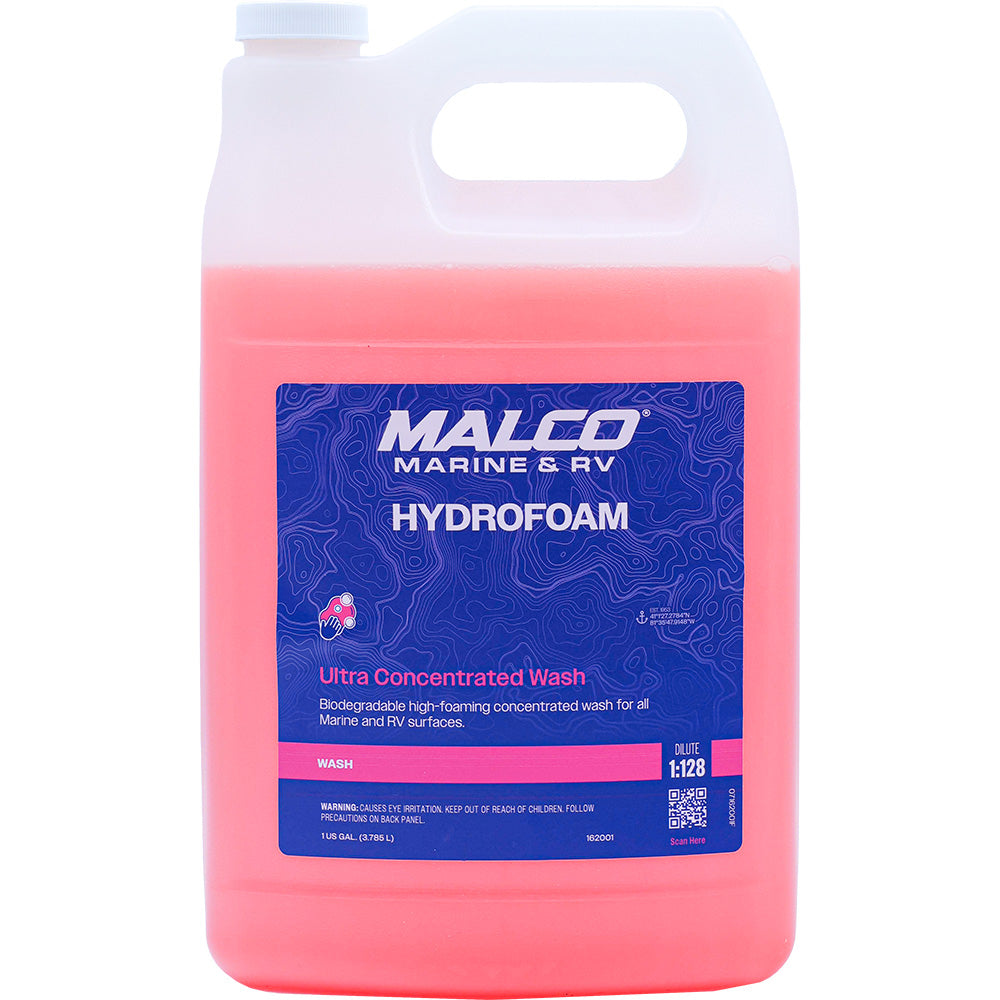 Malco HydroFoam Ultra Concentrated Boat Wash - 1 Gallon — marine cleaning