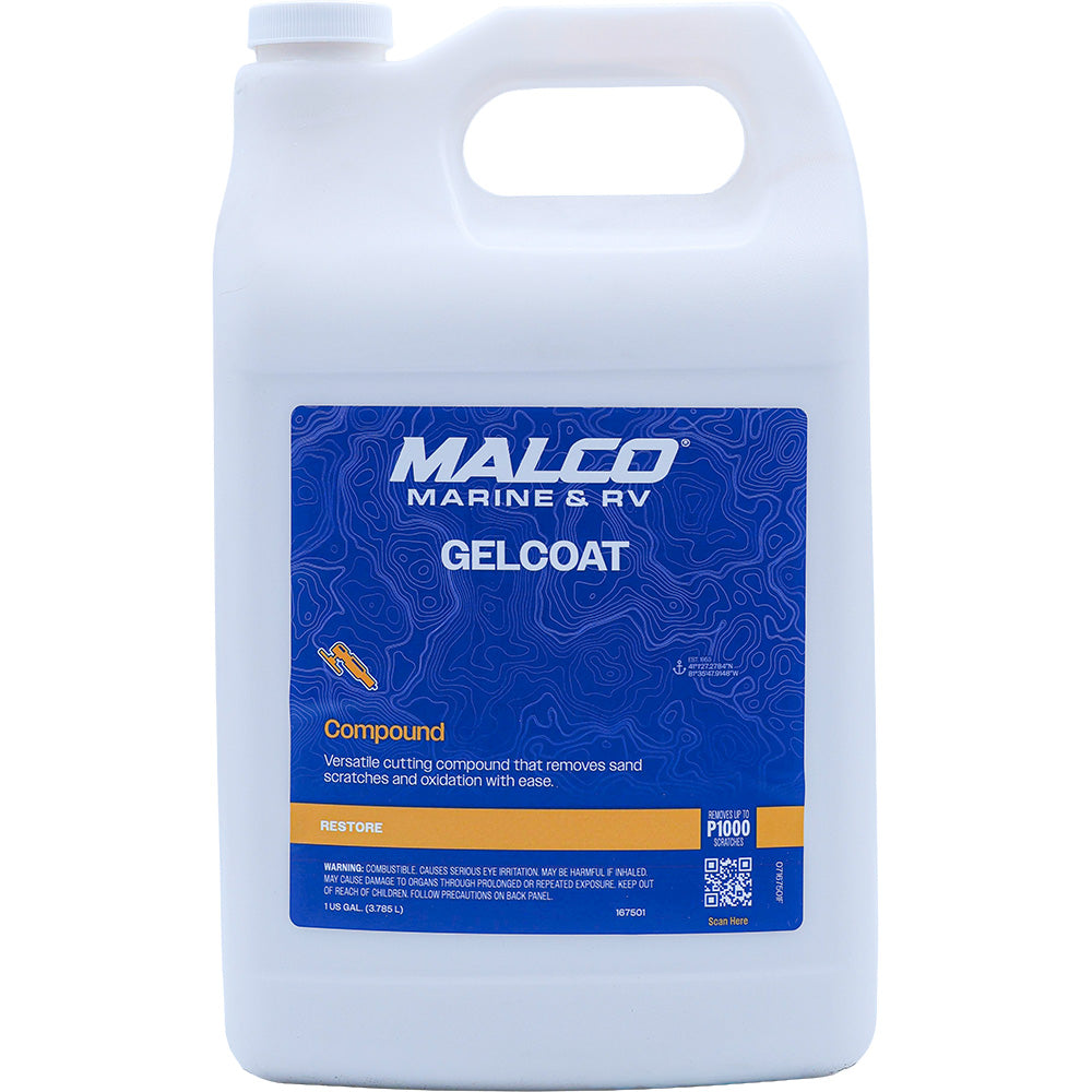 Malco Gel Coat Compound - 1 Gallon — marine cleaning