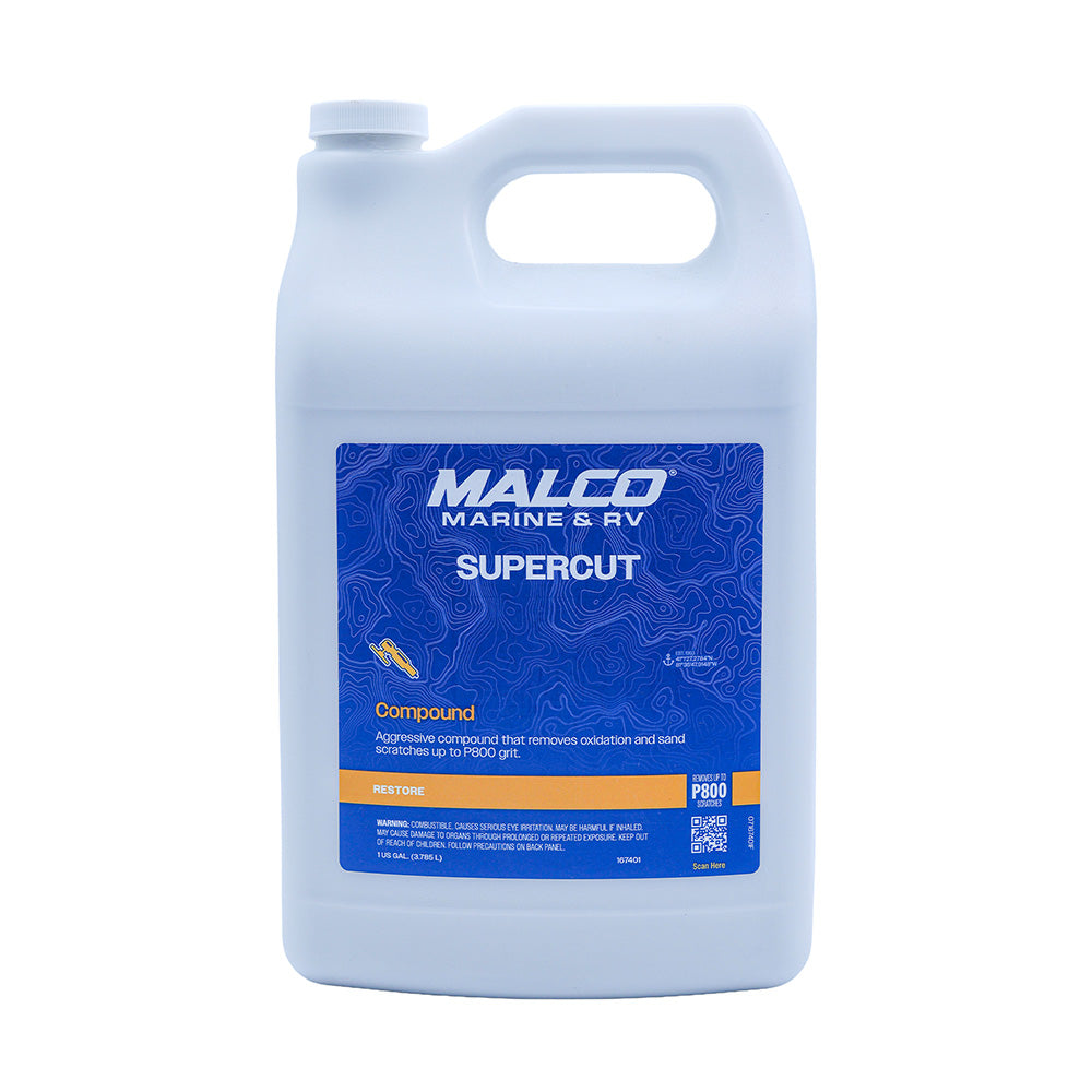 Malco Super Cut Compound - 1 Gallon — marine cleaning
