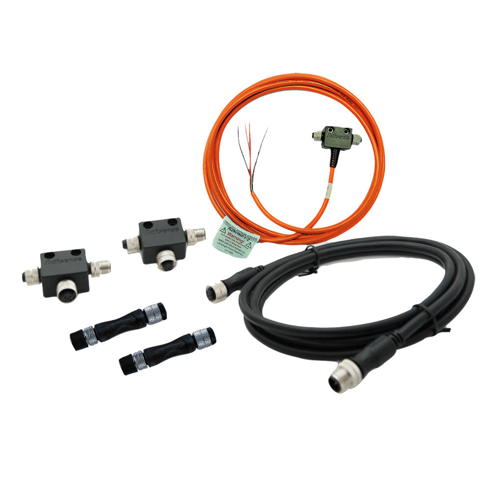 Actisense NMEA2000 Micro Starter Kit w/MPT-2, TER-U (x2), T-MFF (x2) & TDC-4M — marine nmea cables & sensors