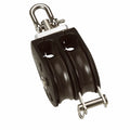 Barton Marine Barton Size 2 35mm Plain Bearing Pulley Block Double Swivel & Becket — marine blocks