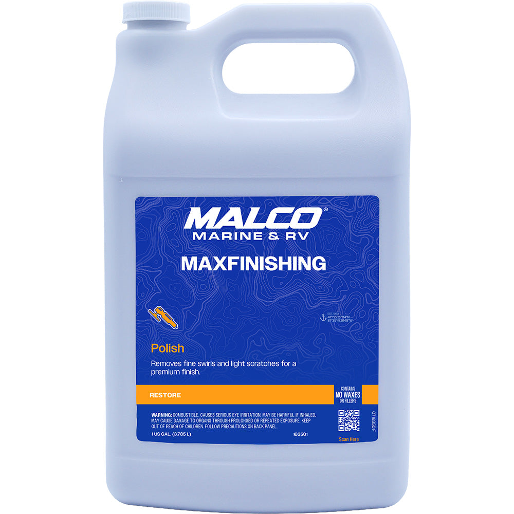 Malco MaxFinishing Polish - 1 Gallon — marine cleaning