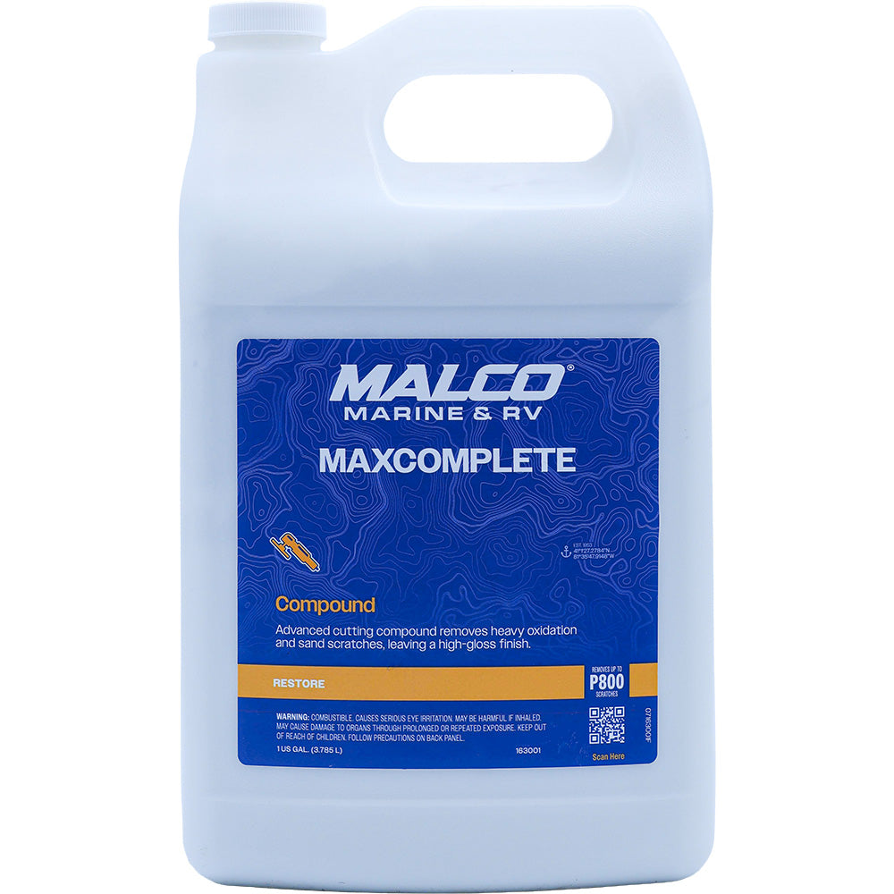 Malco MaxComplete Compound - 1 Gallon — marine cleaning