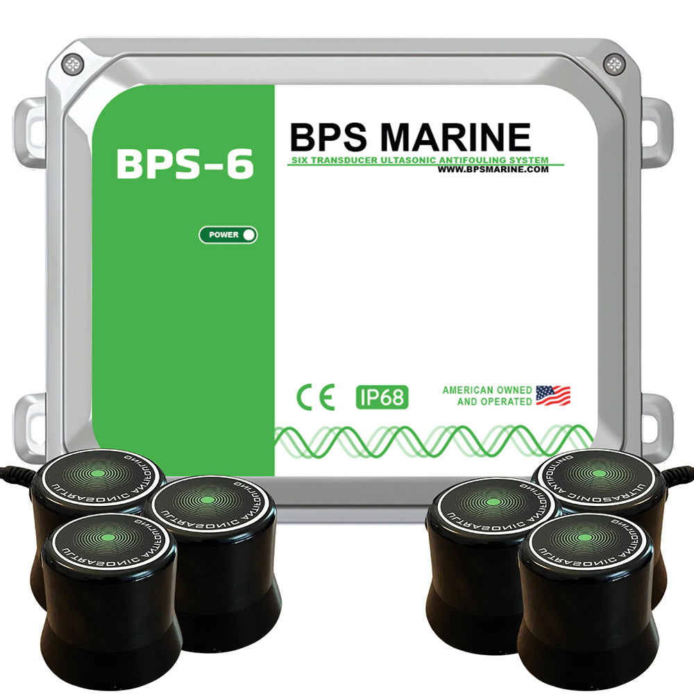 BPS Marine BPS-6 6-Transducer Ultrasonic Antifouling System - 12VDC — marine antifouling systems