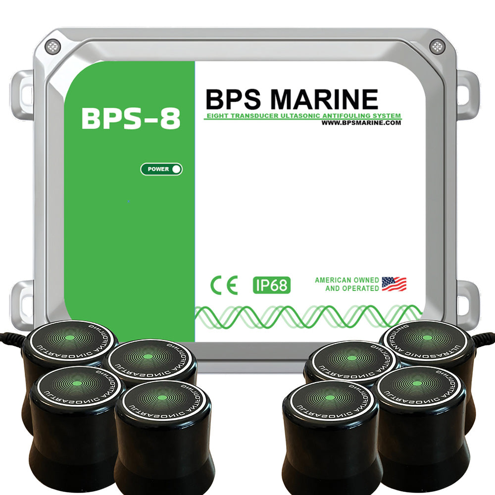 BPS Marine BPS-8 8-Transducer Ultrasonic Antifouling System - 12VDC — marine antifouling systems