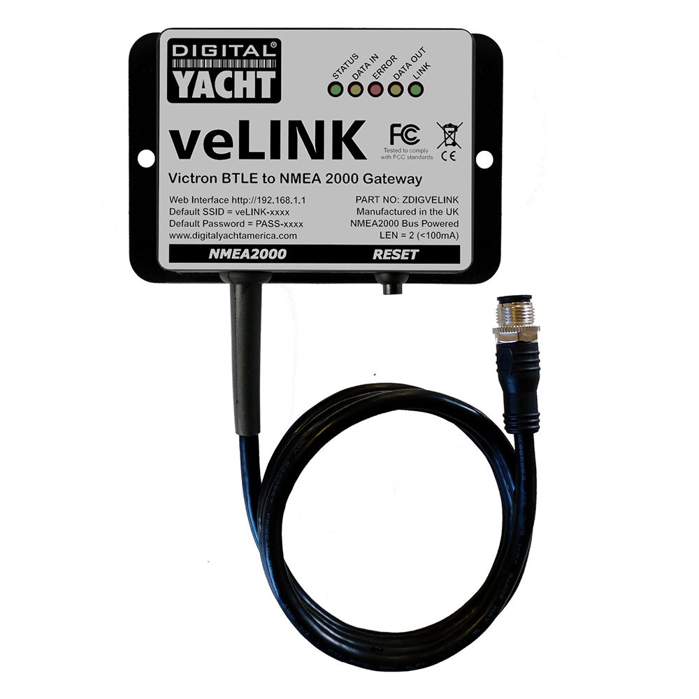 Digital Yacht veLink Victron BLE to NMEA 2000 — marine accessories