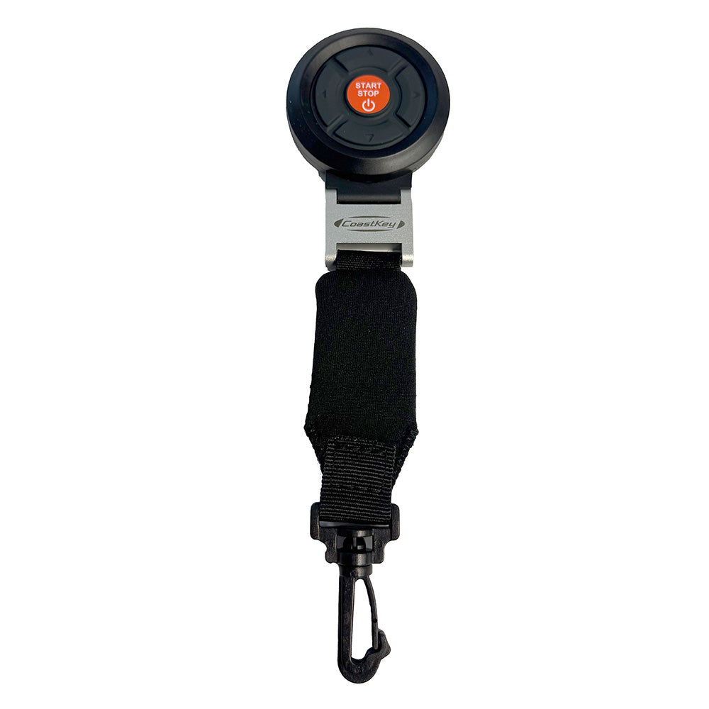 CoastKey 5-Button FOB f/Remote Start, Ecos, Tilt, + 2 Additional Functions — marine man overboard devices