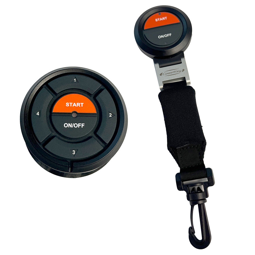 CoastKey Standard Single Mercury Engine Keyless Ignition w/Keyless Stop/Start, Remote Stop/Start, & Ecos — marine man overboard devices
