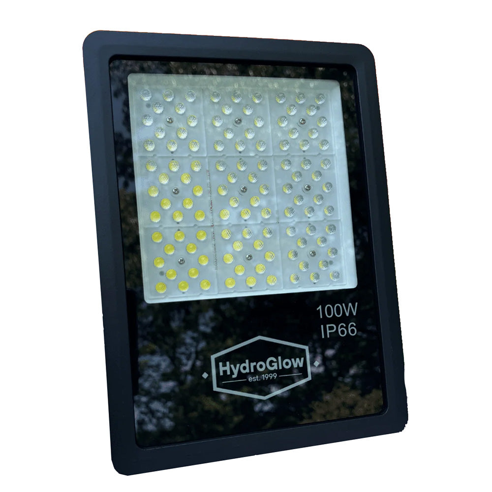 Hydro Glow 100W Above-Water LED Floodlight 120V - Daylight White — marine flood/spreader lights