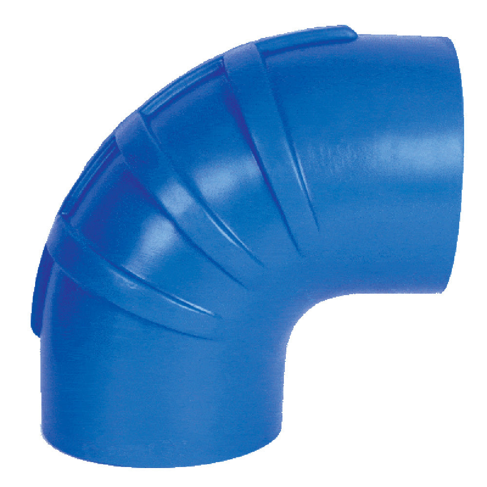 Trident Marine 5" ID 90 Degree Blue Silicon Wet Exhaust Elbow — marine exhaust hose