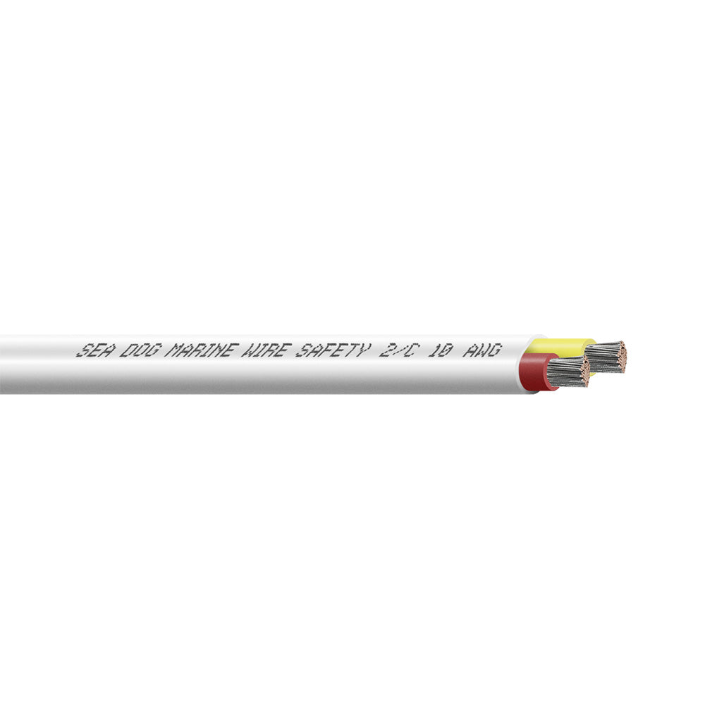 Sea-Dog 10/2 AWG Duplex Safety Wire - Red/Yellow - 250' — marine wire
