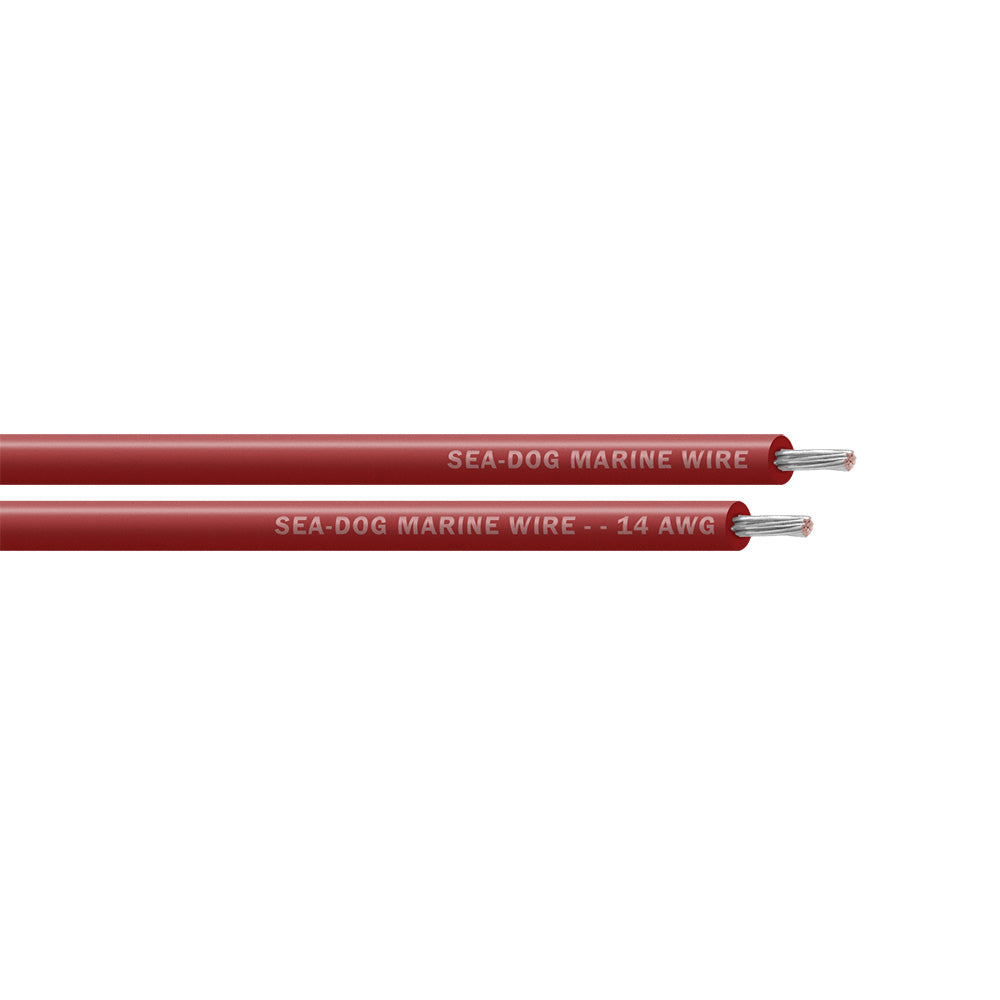 Sea-Dog 14 AWG Red Primary Wire - 25' — marine wire