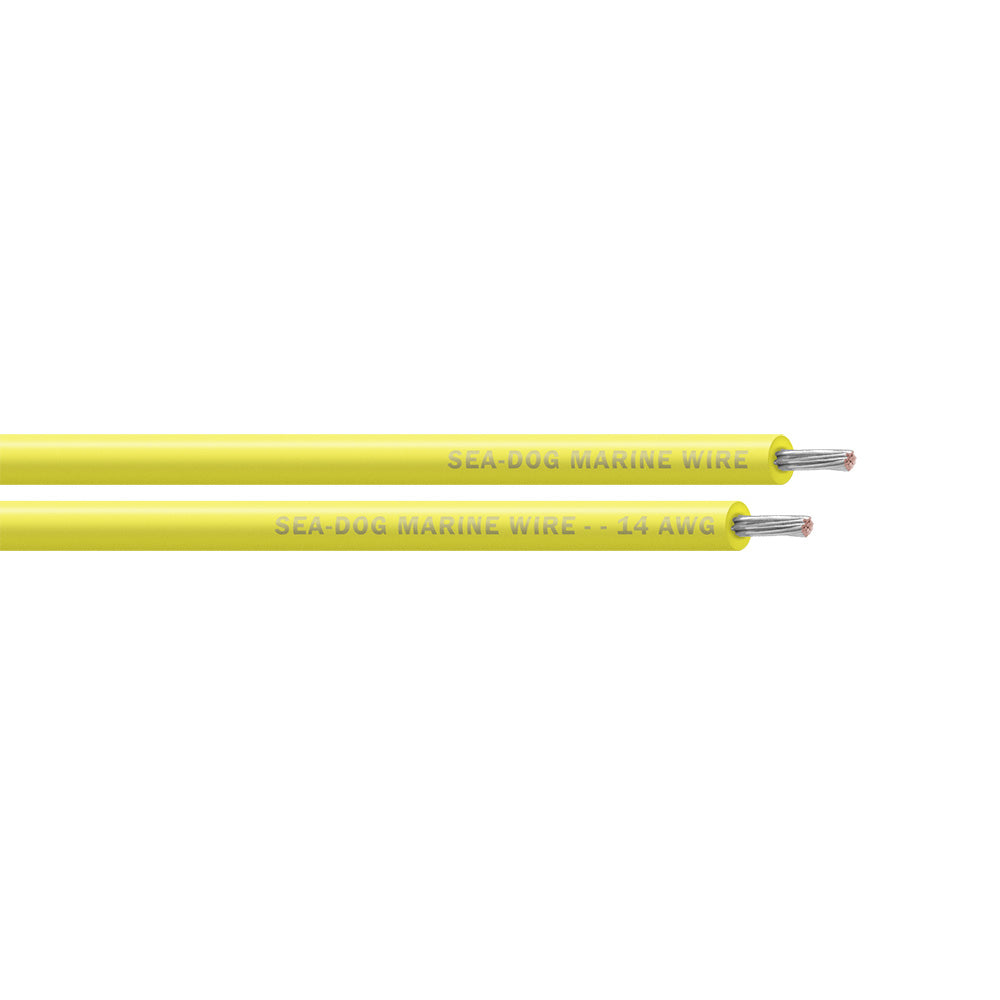 Sea-Dog 14 AWG Yellow Primary Wire - 250' — marine wire