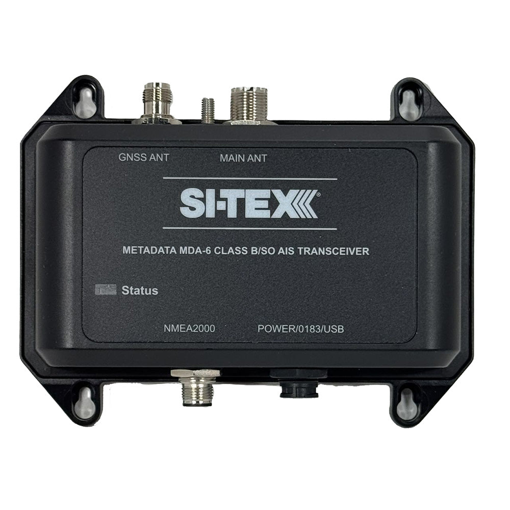 SI-TEX MDA-6 High Power 5W SOTDMA Class B/SO AIS Transceiver w/Bluetooth, Wi-Fi, NMEA0183, NK2 Isolated USB Interface — marine ais systems
