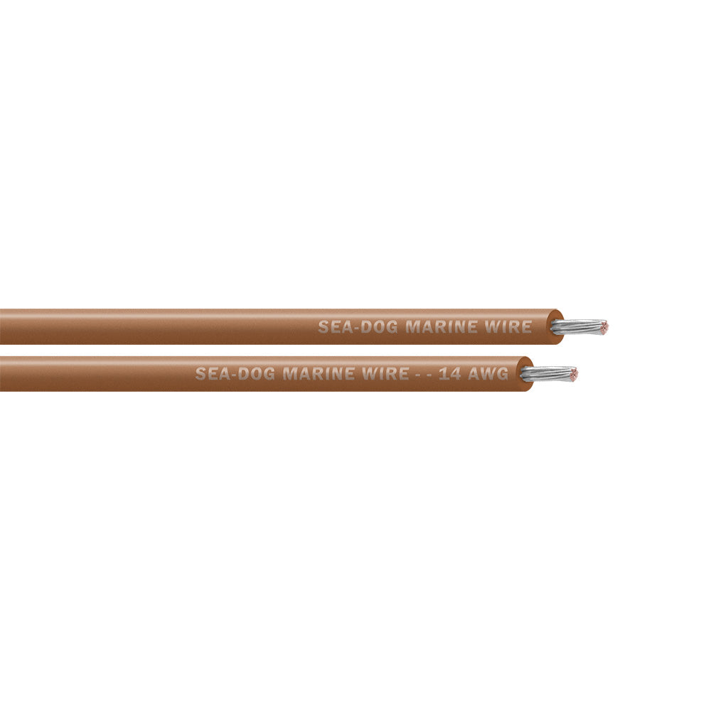 Sea-Dog 14 AWG Tan Primary Wire - 100' — marine wire