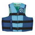 Full Throttle Adult Nylon Life Jacket - S/M - Blue/Black — marine watersports