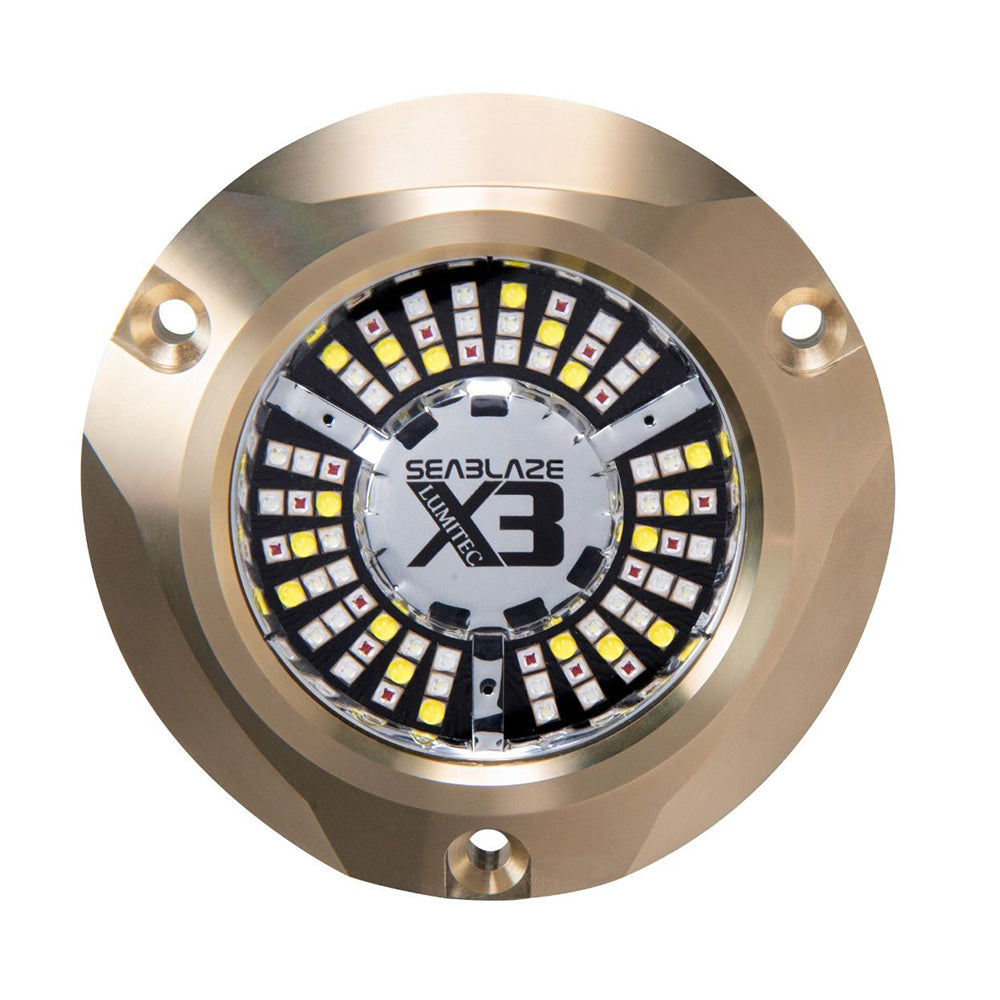 Lumitec SeaBlaze X3 LED Underwater Light - Spectrum — marine underwater lighting