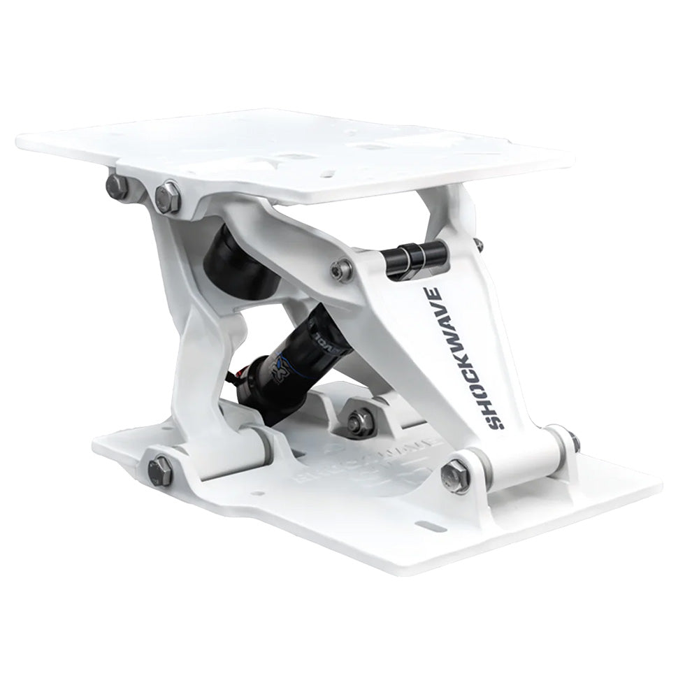 Shockwave Seats Shockwave S5-LW Suspension Base - White — marine seating