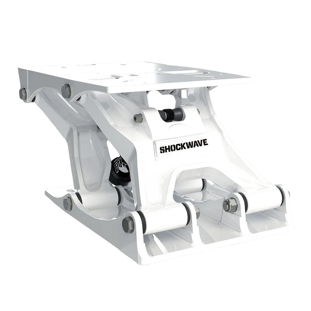 Shockwave Seats Shockwave S5-AL Suspension Base - White — marine seating