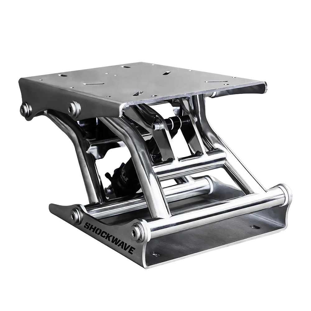 Shockwave Seats Shockwave S5-SS Suspension Base - Stainless Steel — marine seating